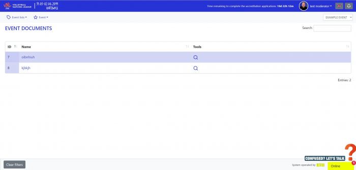 EVENT-DOCUMENTS