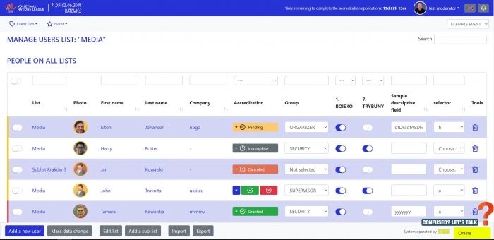 USERS-LIST